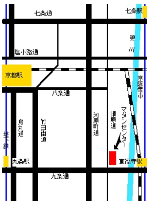 マダンセンター地図